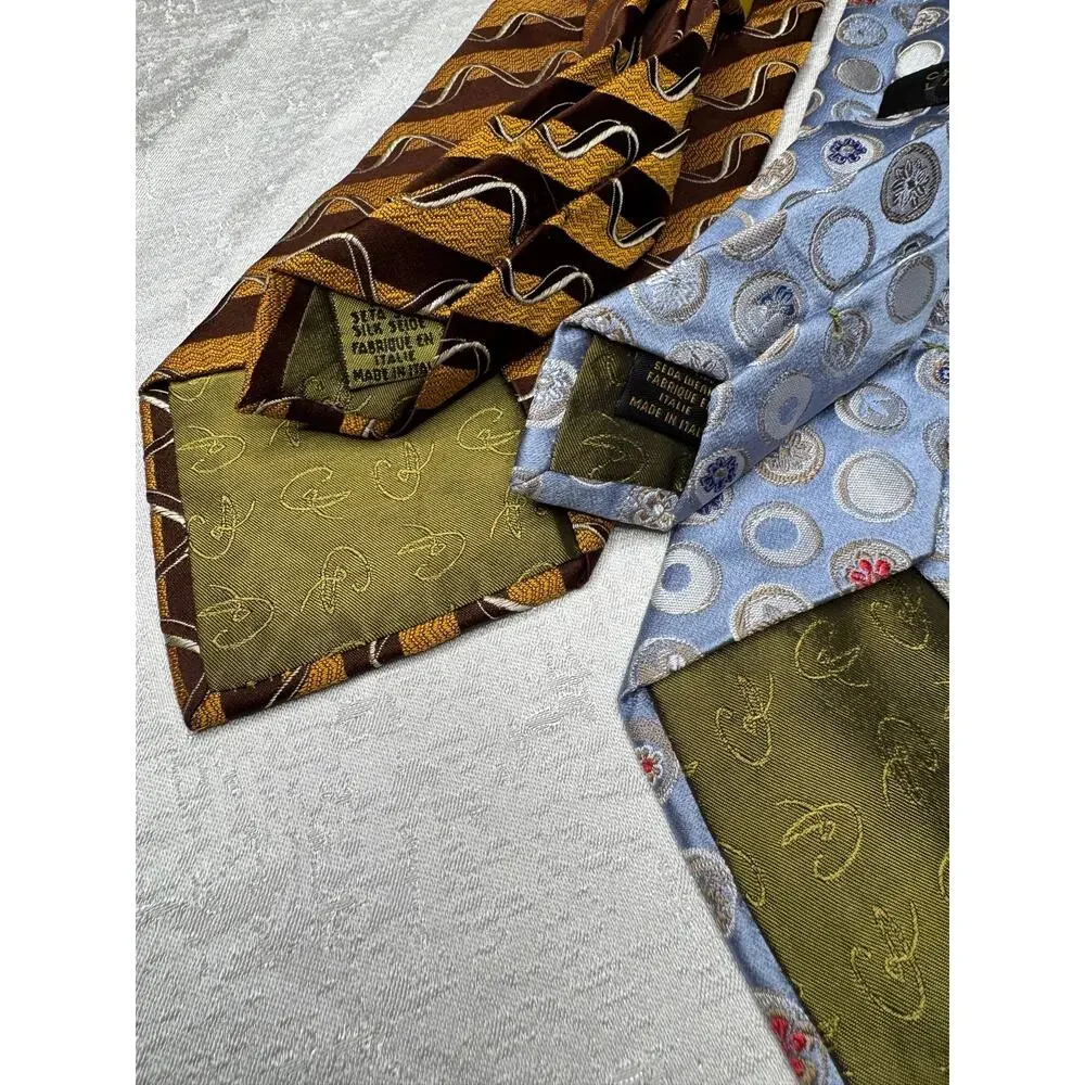 Lot of 2 Vintage Christian Lacroix Paris Ties Made in Italy